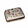 Pink Floral Limoges Box Delight Porcelain Limoges traditional French Trinket Box