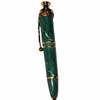 Elegant Green Marble Pen Porcelain Limoges professional French Trinket Box