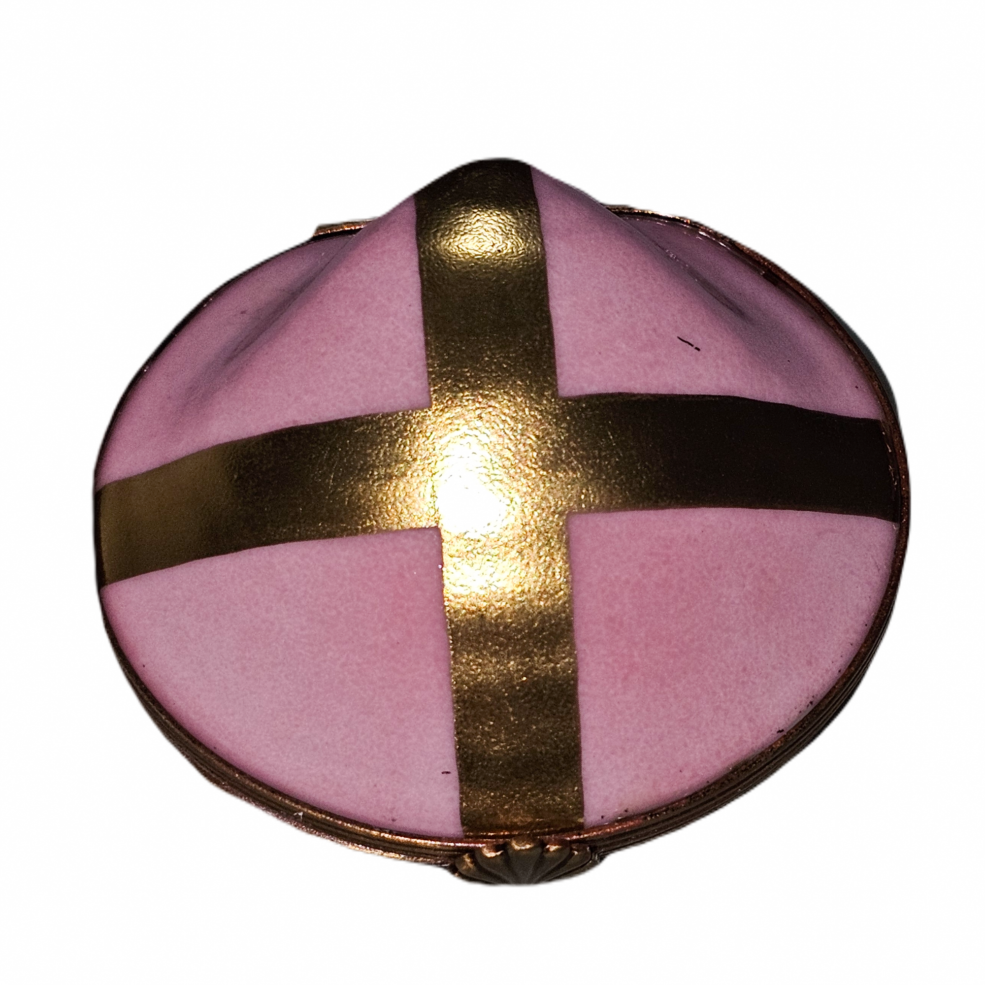 Pink Gold Oyster Limoges Box Porcelain Limoges special occasions French Trinket Box