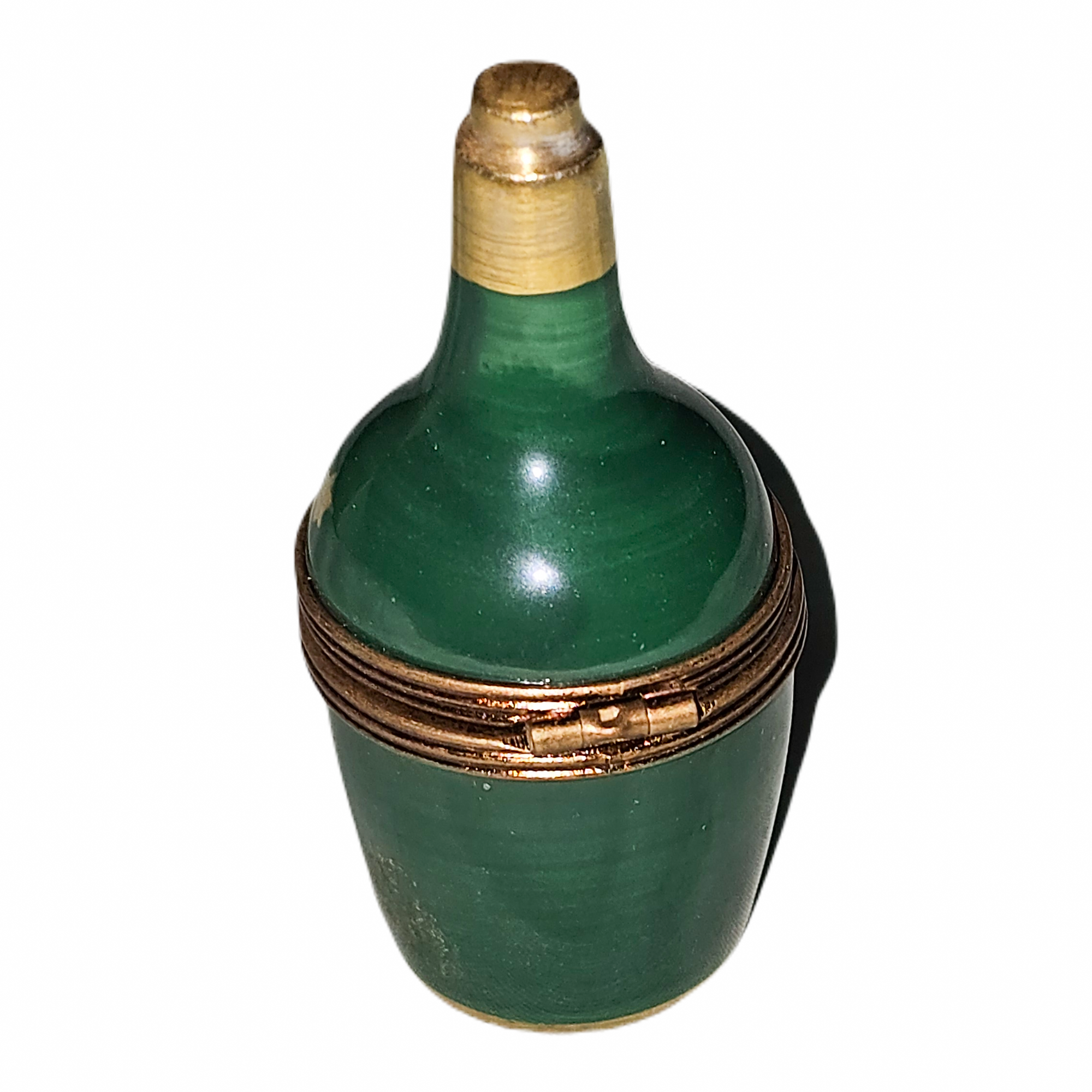 Cognac Liqueur Elegance Box Porcelain Limoges wine French Trinket Box