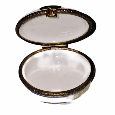 Hanukkah Menorah Limoges Box