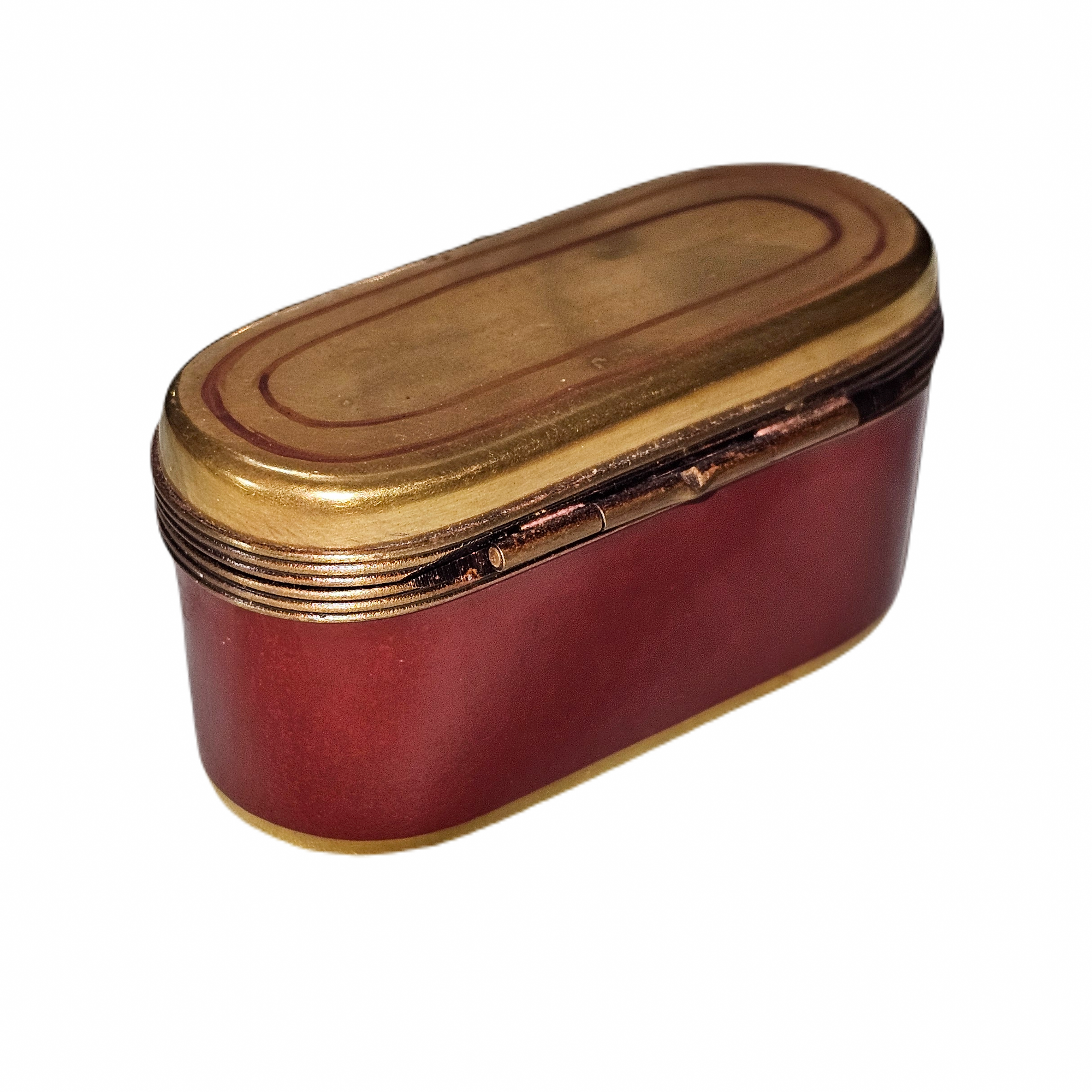 Exquisite Limoges Foie Gras Box Porcelain Limoges food French Trinket Box