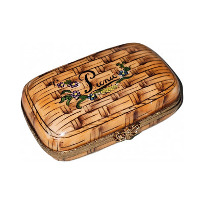 Picnic Basket Limoges Box Gift for Nature Lovers