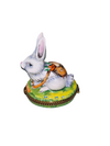 Charming White Rabbit Keepsake