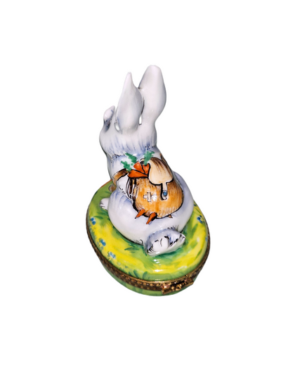 Charming White Rabbit Keepsake