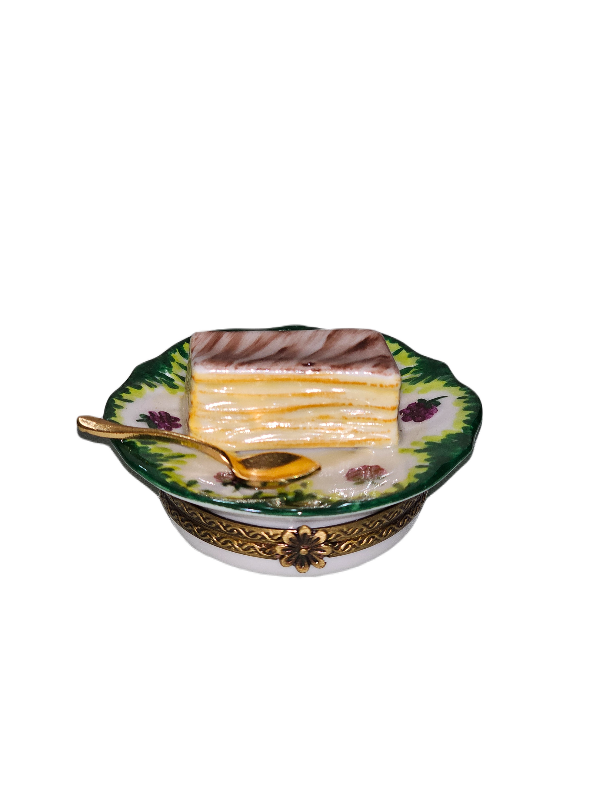 Dessert Delight Limoges Box Porcelain Limoges Dessert French Trinket Box