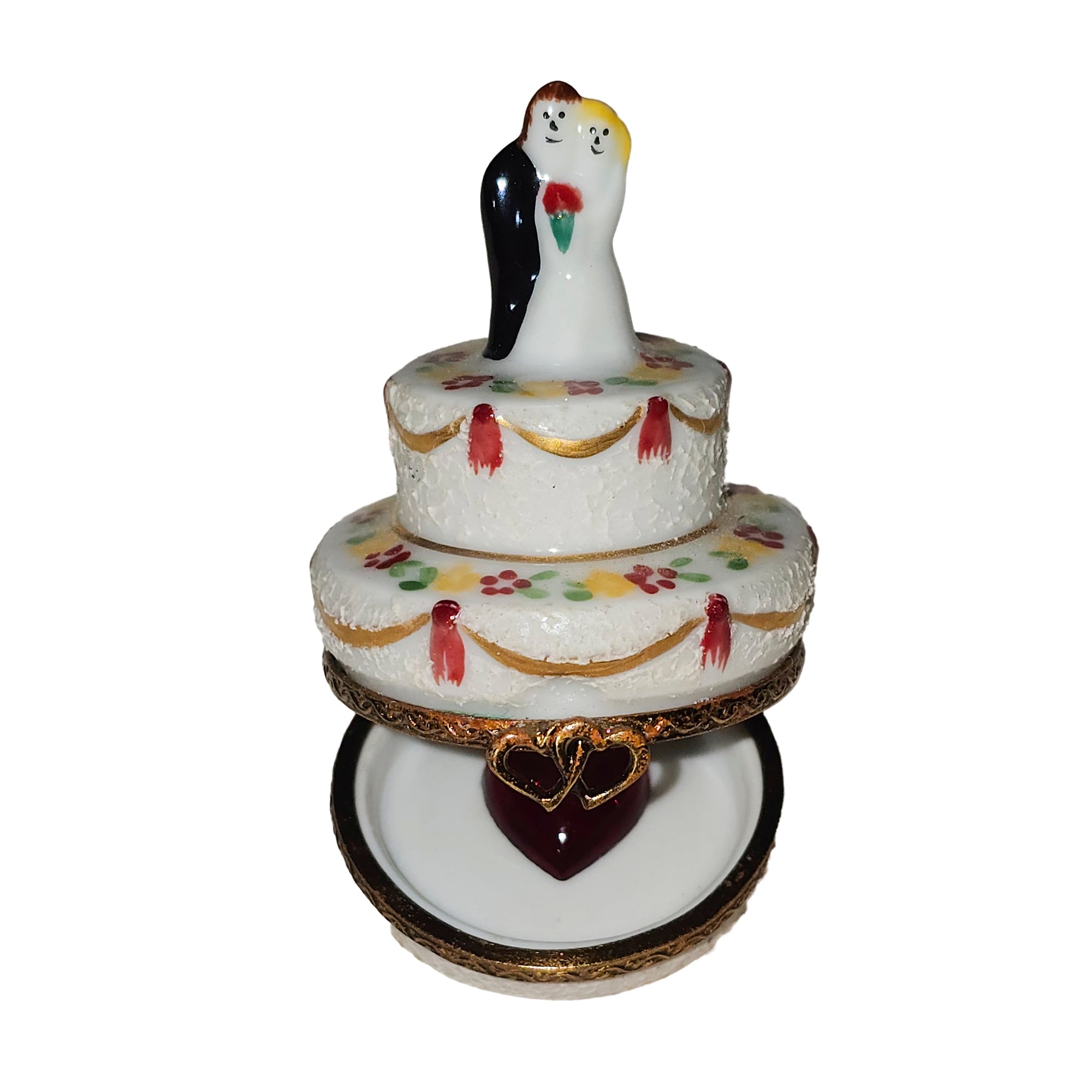 Wedding Bliss Limoges Box Porcelain Limoges wedding French Trinket Box