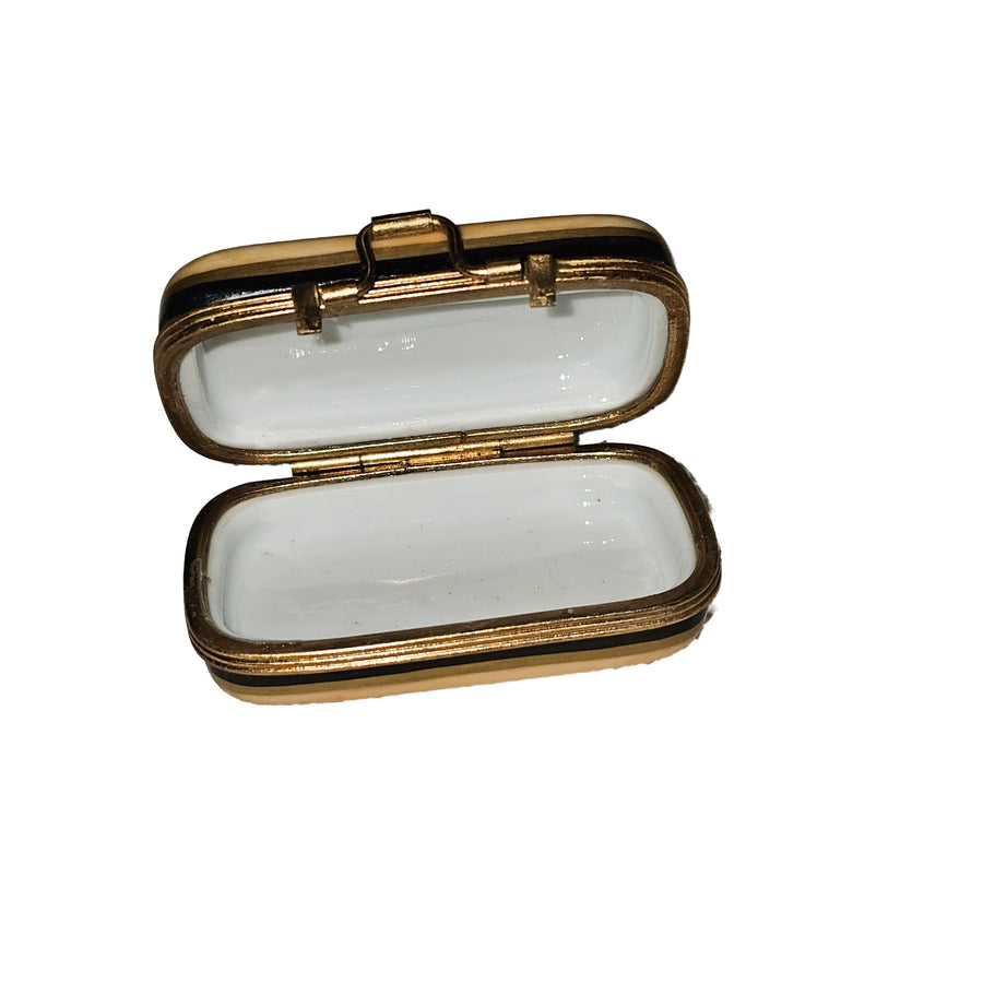 Las Vegas Dream Suitcase Box Porcelain Limoges travel united French Trinket Box