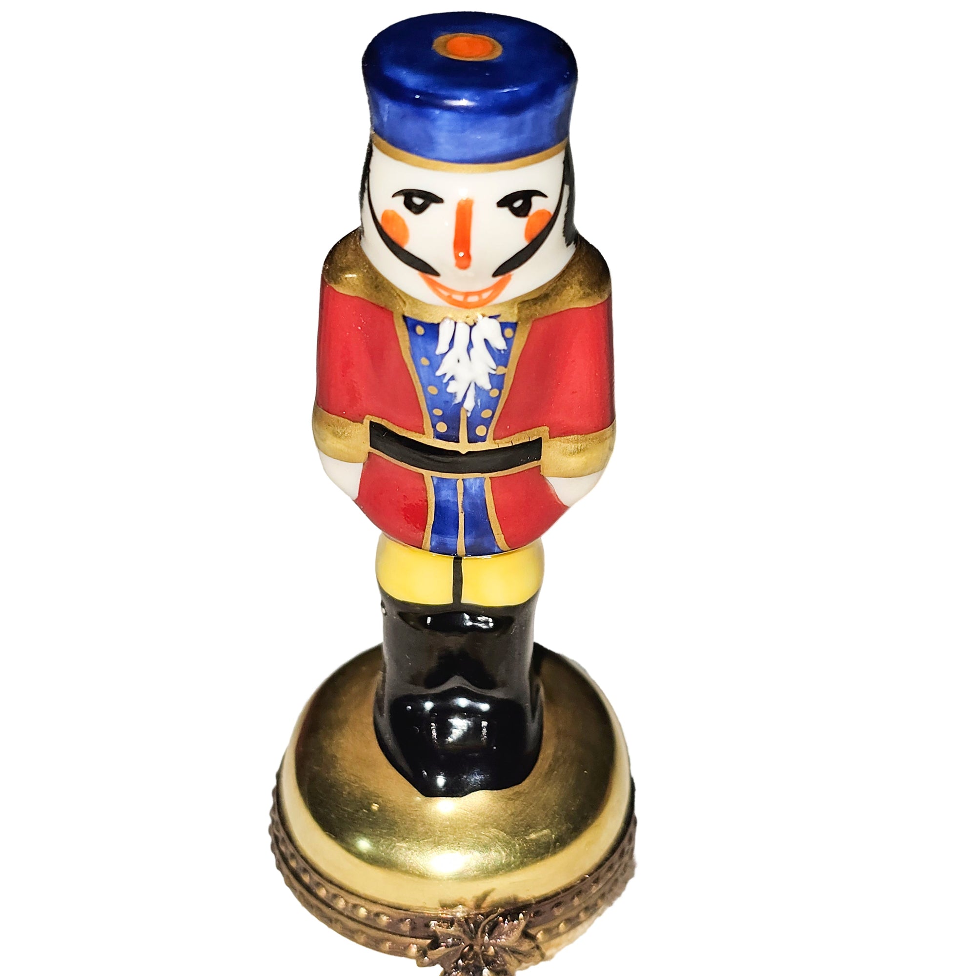 Nutcracker Celebration Limoges Box Porcelain Limoges nutcracker French Trinket Box