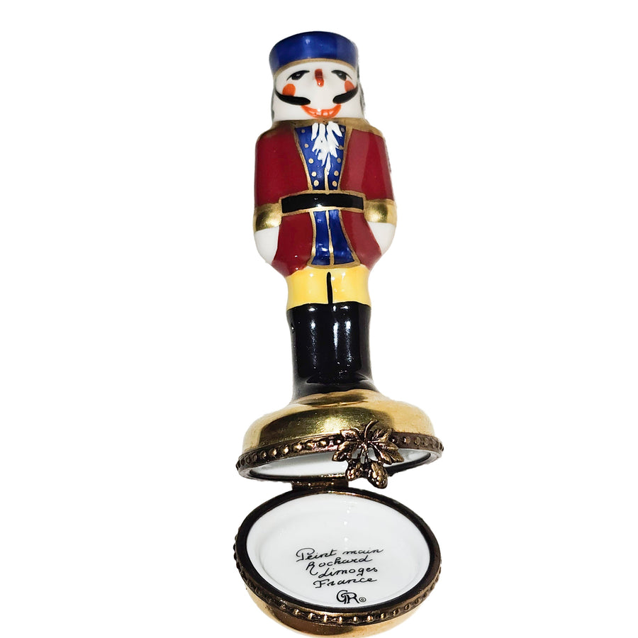 Nutcracker Celebration Limoges Box Porcelain Limoges nutcracker French Trinket Box