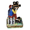 Cinematic Cameraman Limoges Box Porcelain Limoges art film French Trinket Box