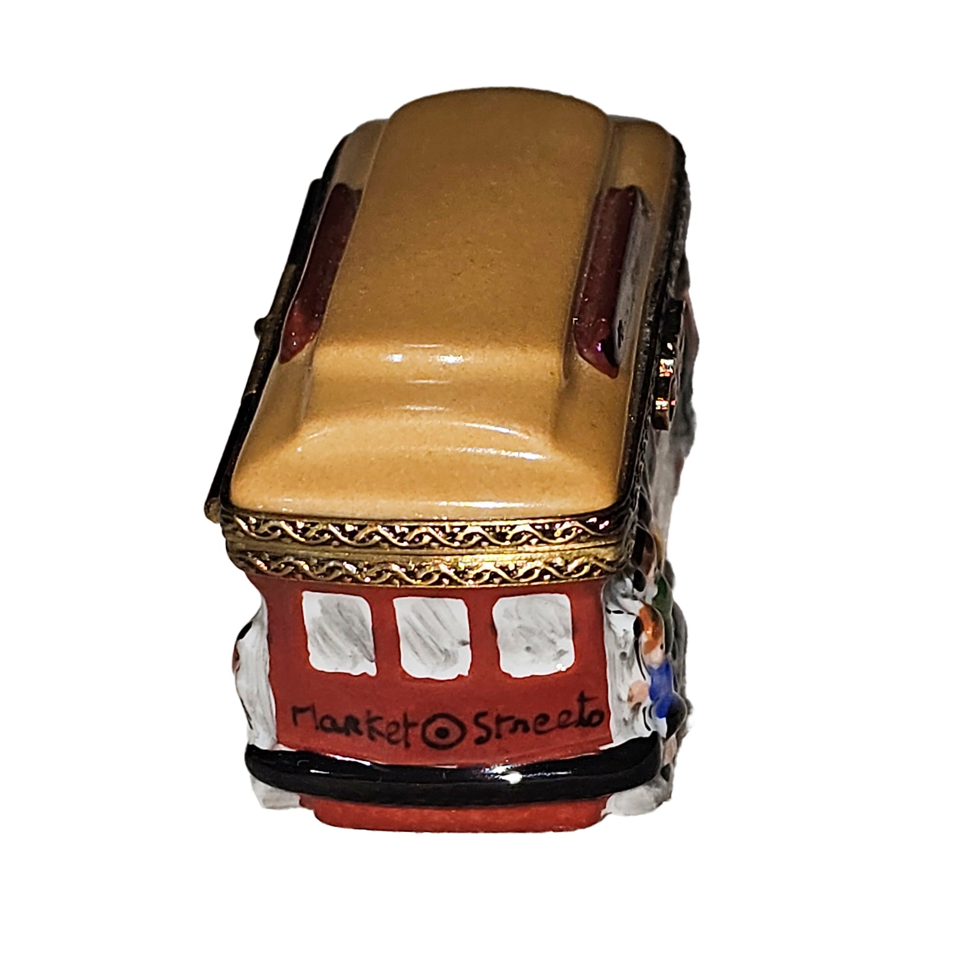 San Francisco Cable Car Delight Porcelain Limoges travel united French Trinket Box