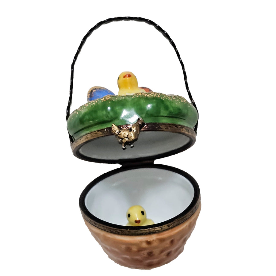 Easter Chick Basket Delight