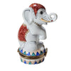 Circus Elephant Limoges Box Porcelain Limoges wild animals carnival French Trinket Box