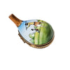 Female Golfer Limoges Box Porcelain Limoges sports French Trinket Box