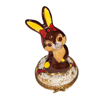 Chocolate Easter Rabbit Treasure Box
