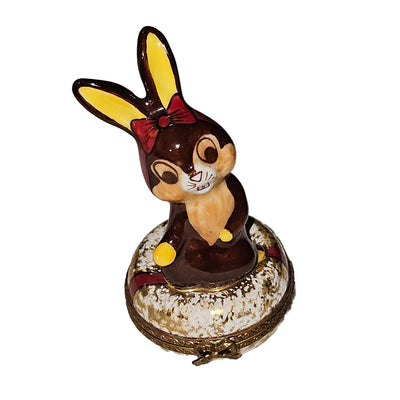 Chocolate Easter Rabbit Treasure Box
