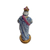 6 Piece Gold Bottom Nativity Set Porcelain Limoges nativity French Trinket Box