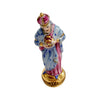 6 Piece Gold Bottom Nativity Set Porcelain Limoges nativity French Trinket Box