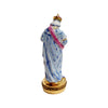 6 Piece Gold Bottom Nativity Set Porcelain Limoges nativity French Trinket Box