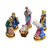 6 piece Nativity Gold Bottom Limoges Box Porcelain Figurine-nativity limoges boxes religion-CH6PIECENAT