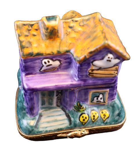 Haunted House Retired Limoges Box