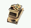Africa Safari Adventure Vehicle Porcelain Limoges vehicle French Trinket Box