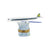 Airplane Porcelain Limoges Vehicle travel French Trinket Box