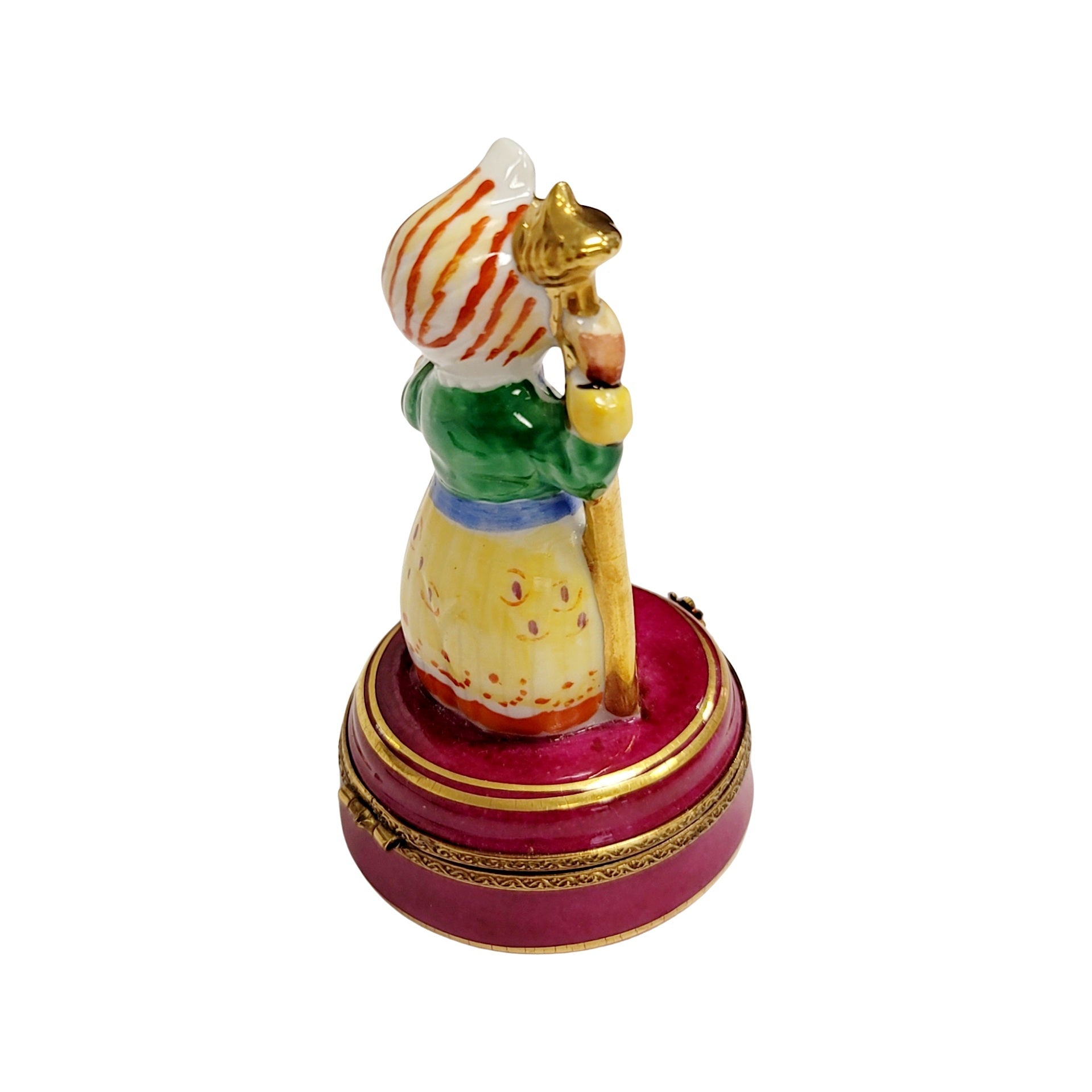 Aladdin Magic Carpet Limoges Porcelain Limoges travel spiritual religion French Trinket Box