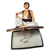 Aladdin's Enchanted Magic Carpet Porcelain Limoges baby travel world limoges box French Trinket Box