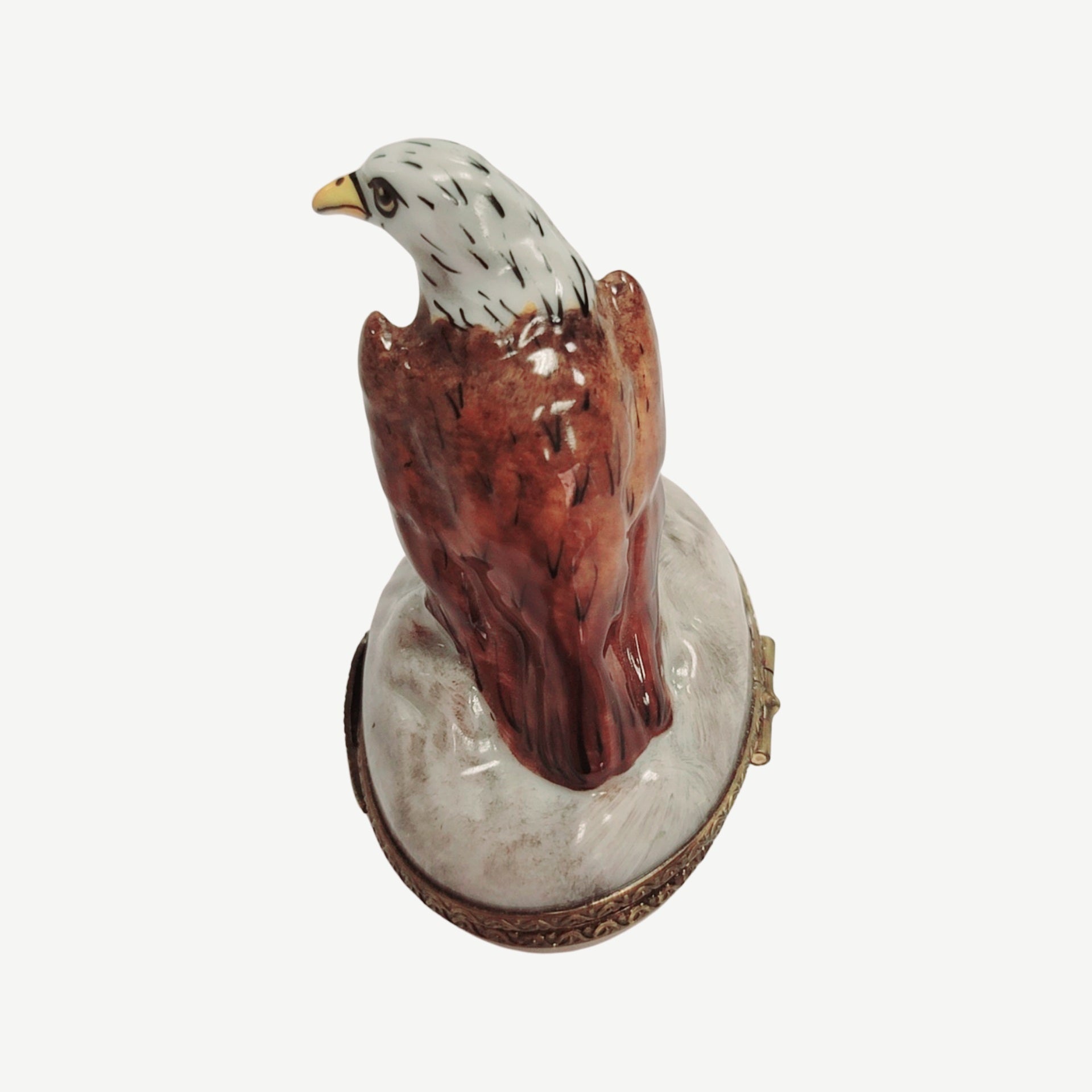 American Bald Eagle Limoges Box Porcelain Limoges bird patriotic united states French Trinket Box