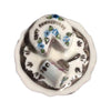 Anniversary Cake Gold Porcelain Limoges Wedding French Trinket Box