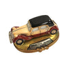 Antique Limoges Car Box Porcelain Limoges vehicle French Trinket Box