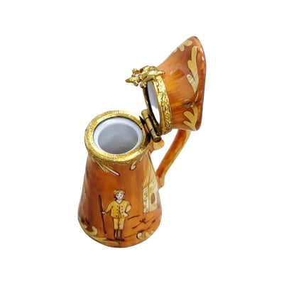 Antique Limoges Pitcher Figurine Porcelain Limoges teapot French Trinket Box
