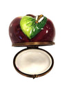 Apple and Bee Limoges Box Porcelain Limoges fruit Vegetables French Trinket Box