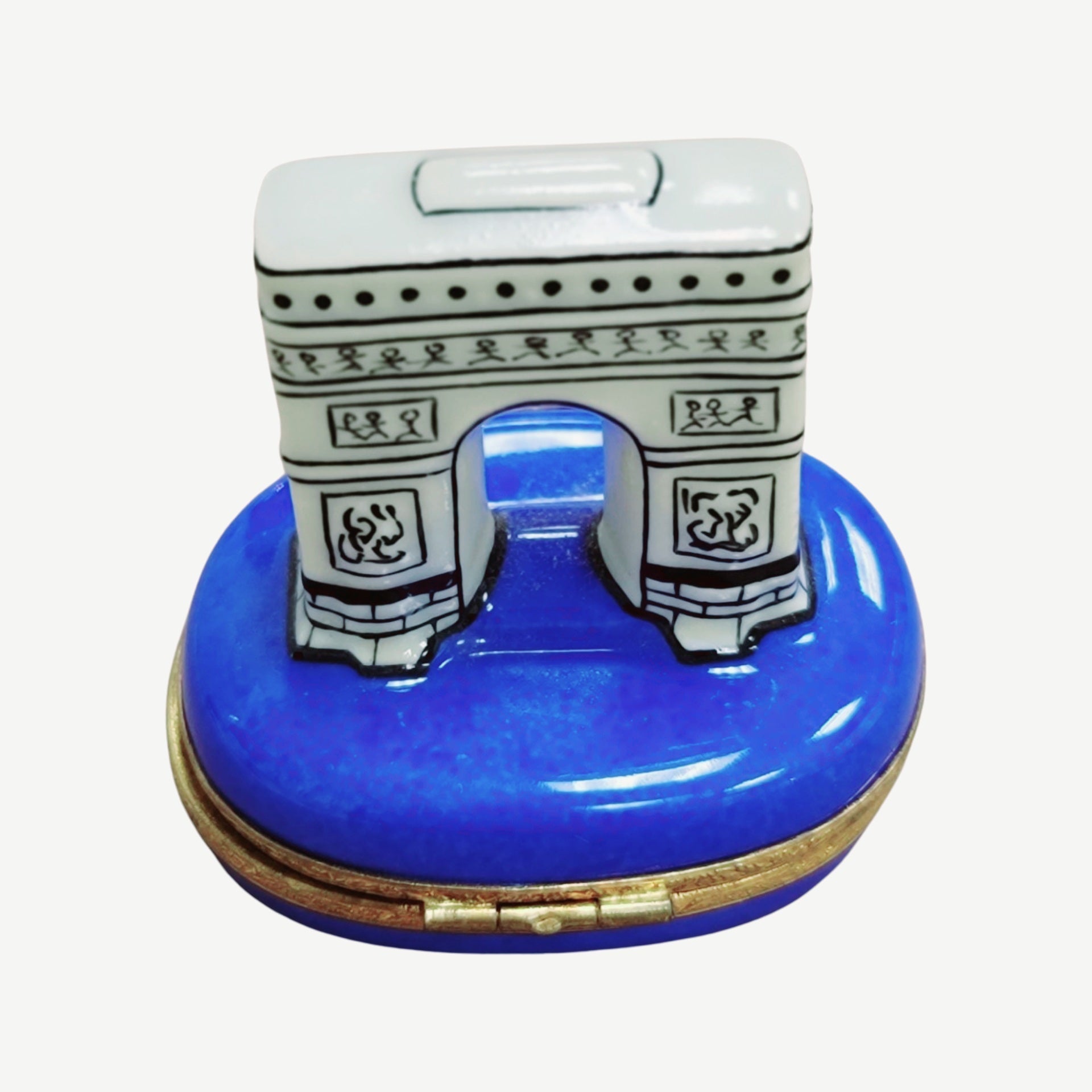 Arc De Triomphe Limoges Box Porcelain Limoges France Paris monuments Limoges Box Travel French Trinket Box