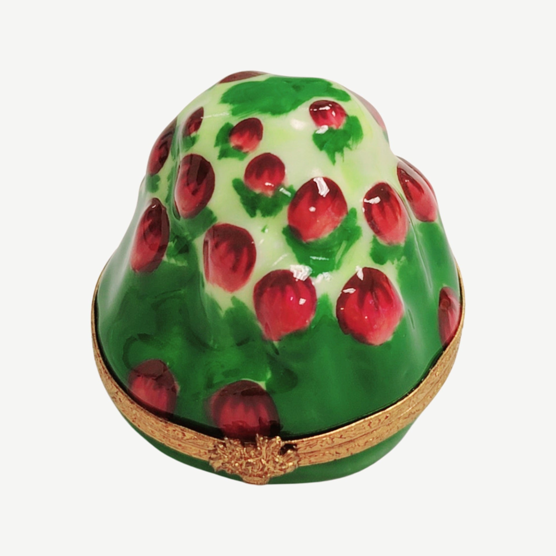 Artichoke Porcelain Trinket Box Porcelain Limoges fruit Vegetables French Trinket Box