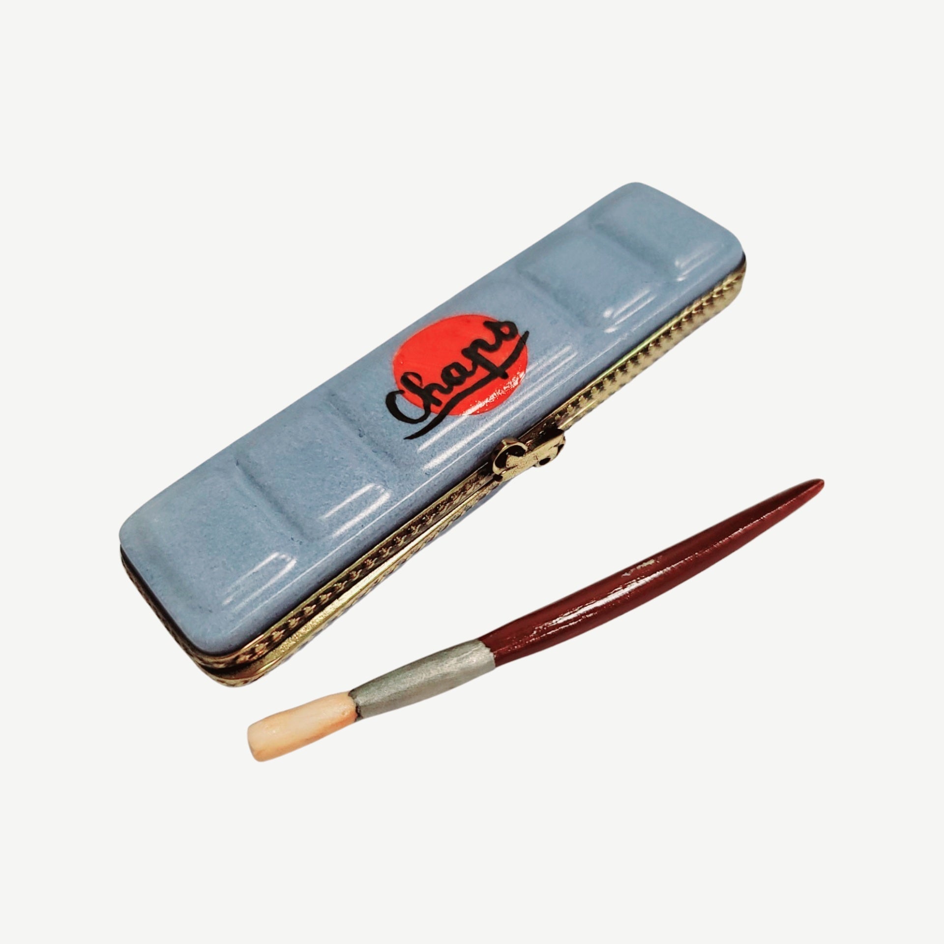 Artist Paint Palette Limoges Box Porcelain Limoges Fine Art French Trinket Box