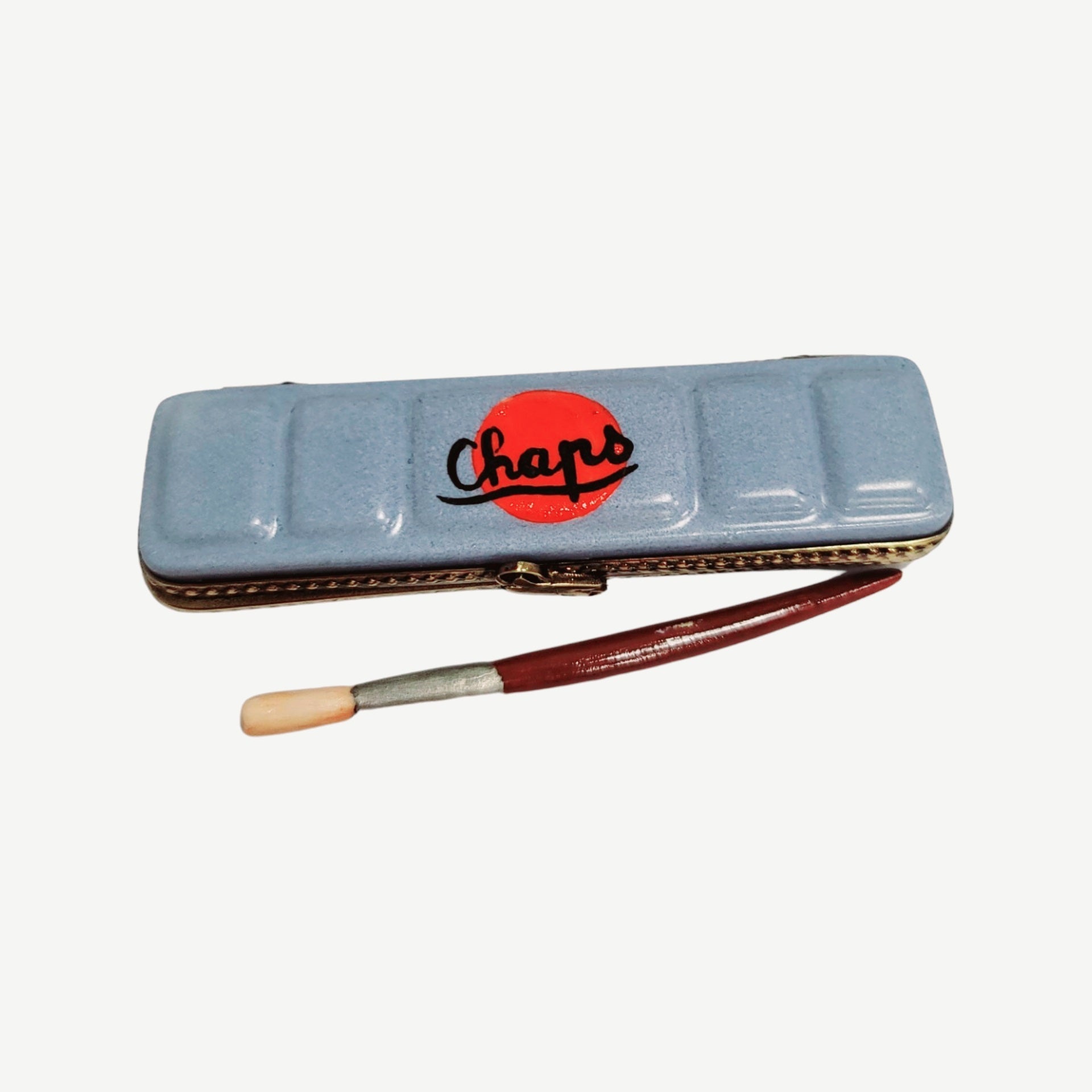 Artist Paint Palette Limoges Box Porcelain Limoges Fine Art French Trinket Box