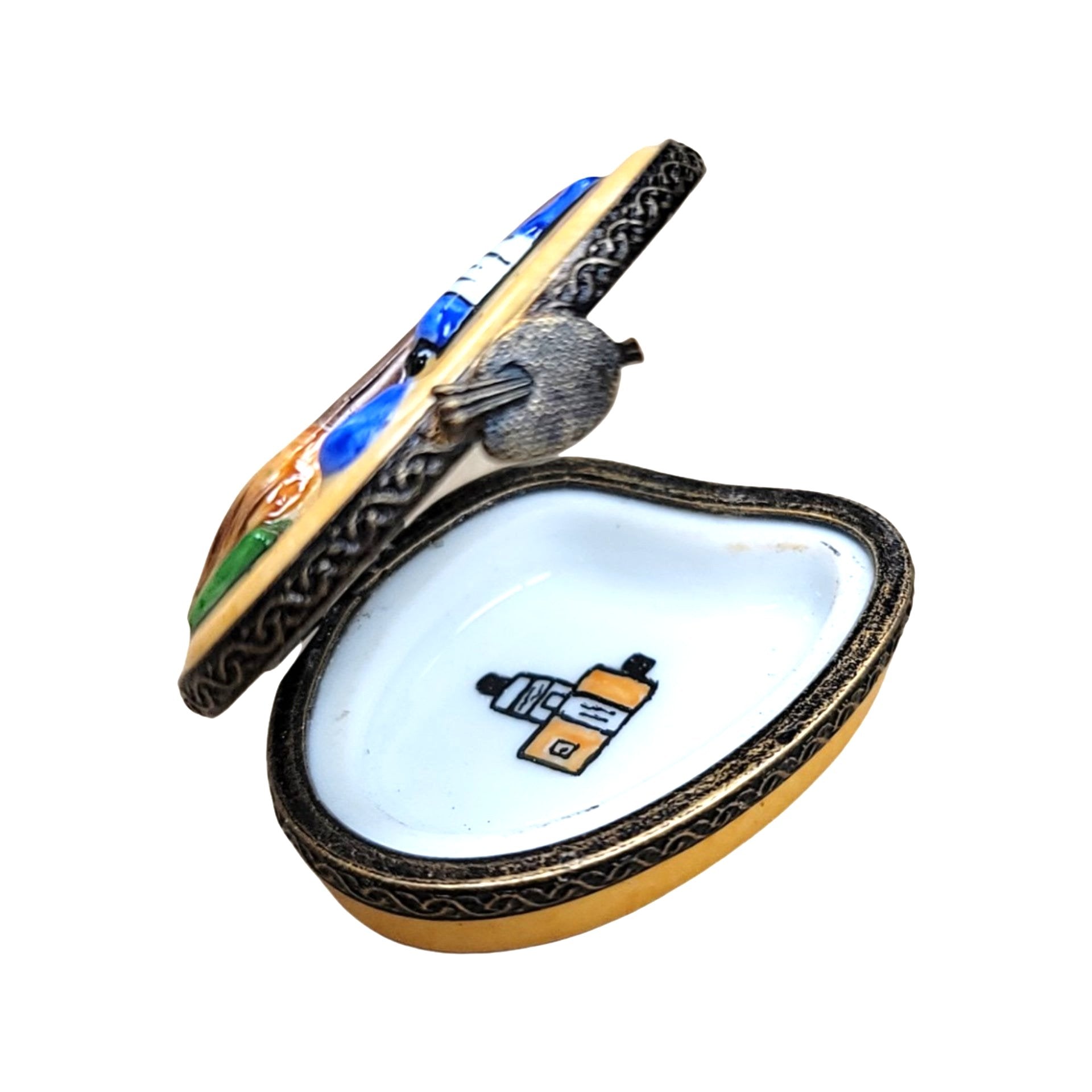 Artistic Palette Limoges Box Porcelain Limoges Fine Art French Trinket Box