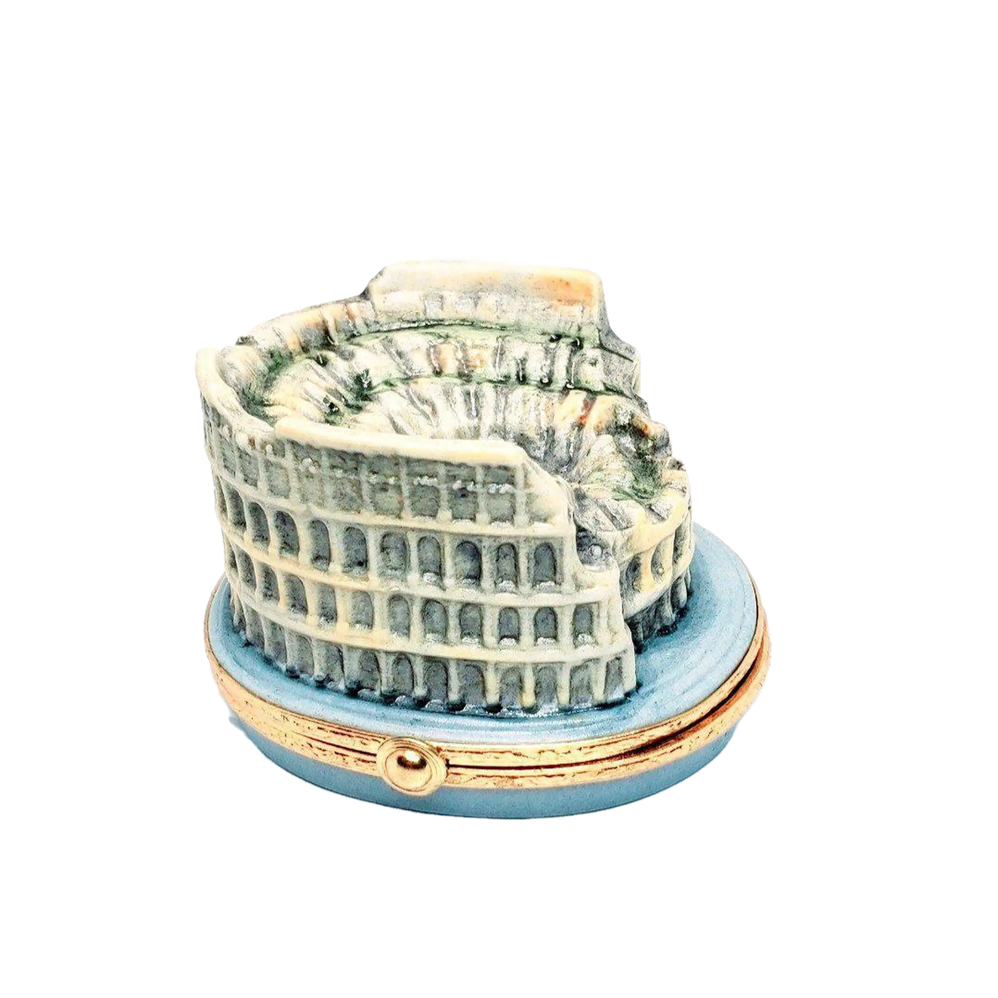 Artoria Limoge Box Colosseum Monument Travel Gift Porcelain Limoges monuments travel French Trinket Box