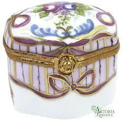 Artoria Odd Shape Perfume Bottles Porcelain Limoges Perfume French Trinket Box