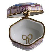 Artoria Odd Shape Perfume Bottles Porcelain Limoges Perfume French Trinket Box