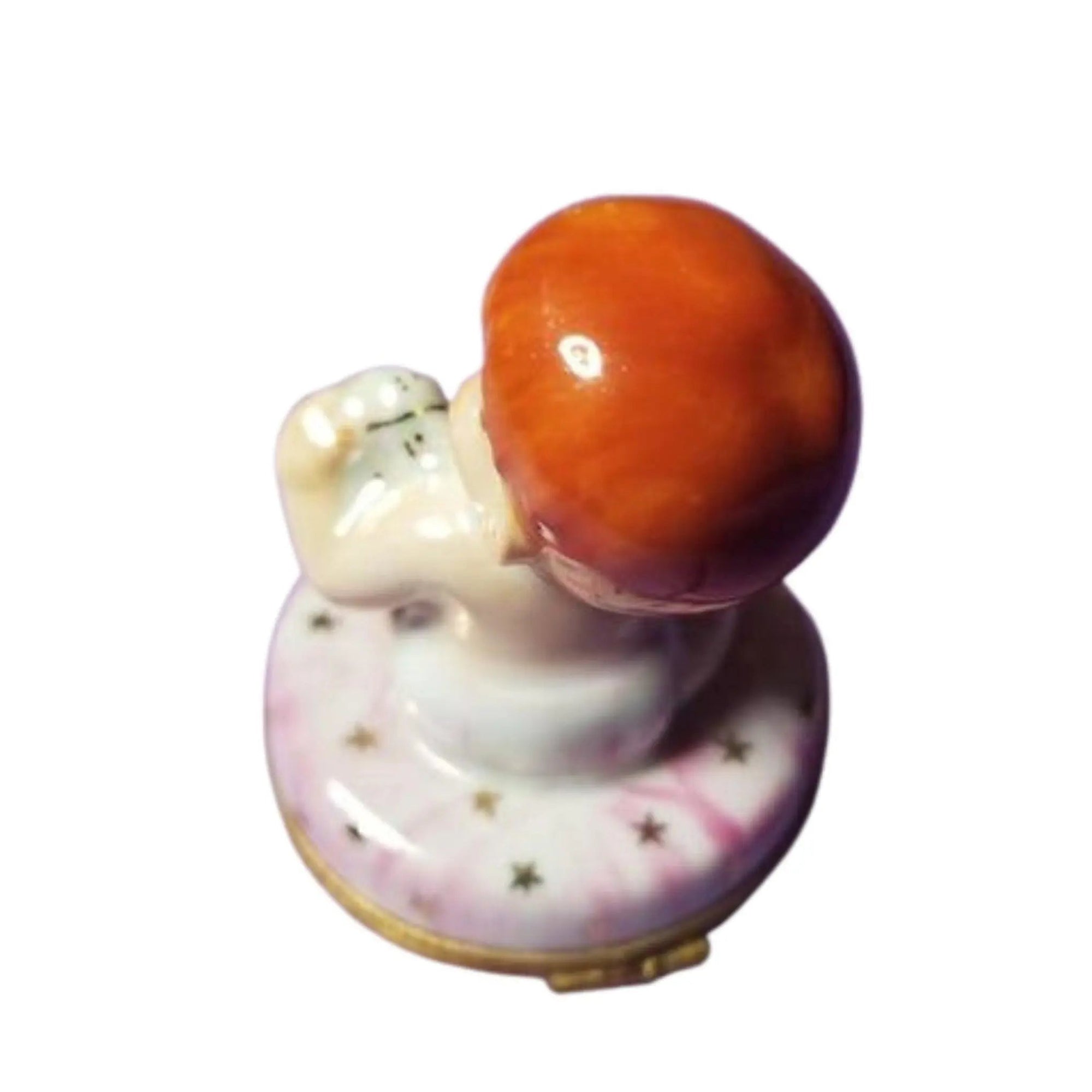 Baby Girl Celebration Box Porcelain Limoges baby maternity limoges boxes French Trinket Box