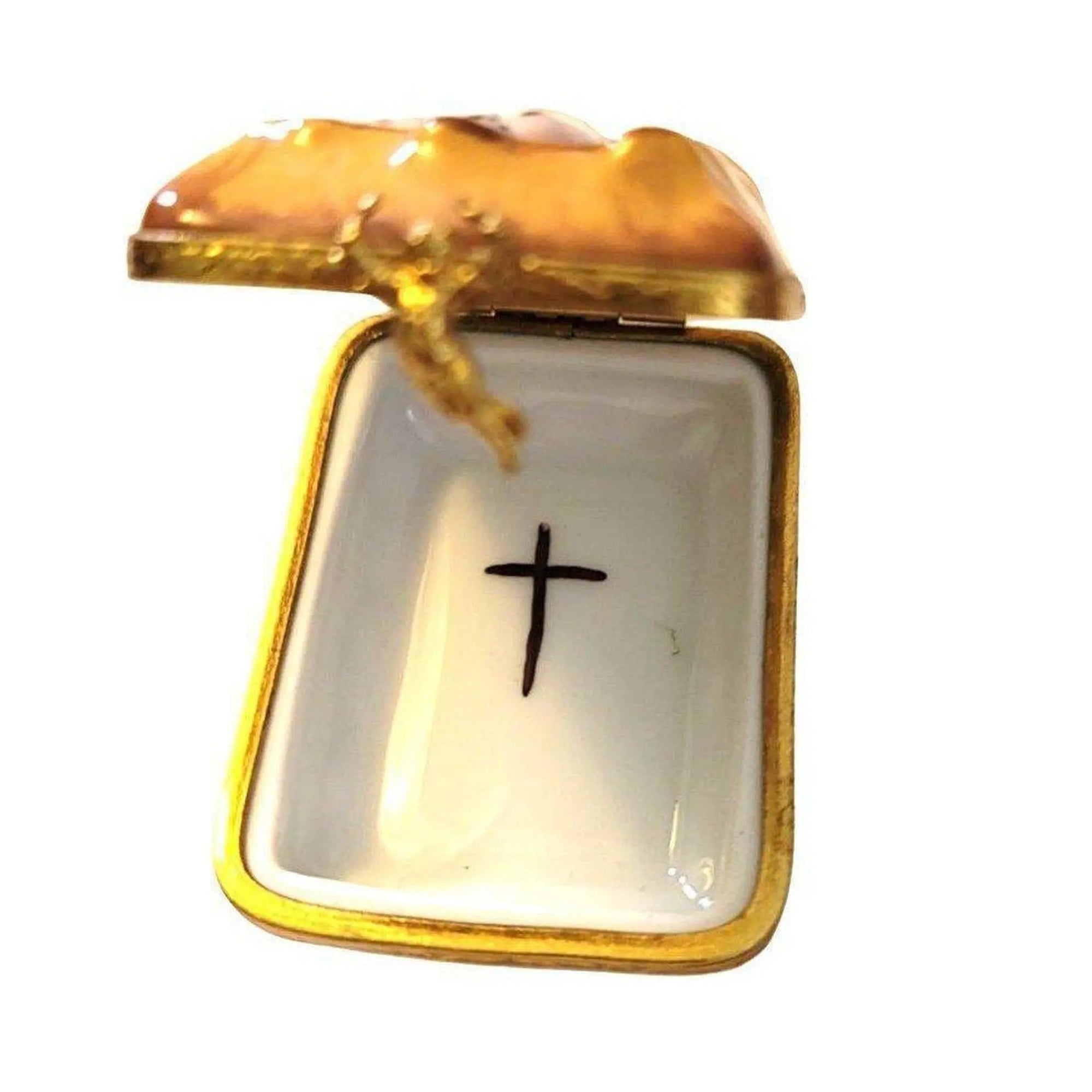 Baby Jesus Porcelain Keepsake Box Porcelain Limoges nativity French Trinket Box