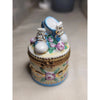 Baby Shoes Limoges Trinket Box Porcelain Limoges baby limoges box babies maternity French Trinket Box