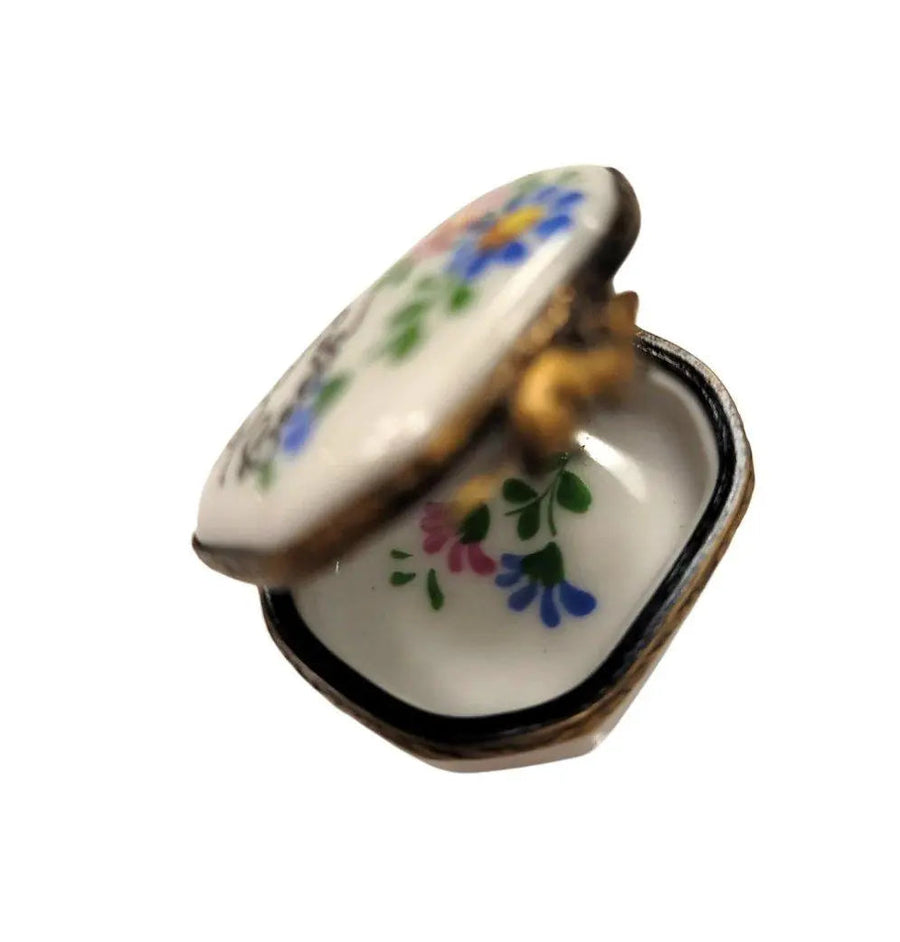 Baby Teeth Keepsake Box Porcelain Limoges Baby French Trinket Box