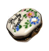 Baby Teeth Keepsake Box Porcelain Limoges Baby French Trinket Box