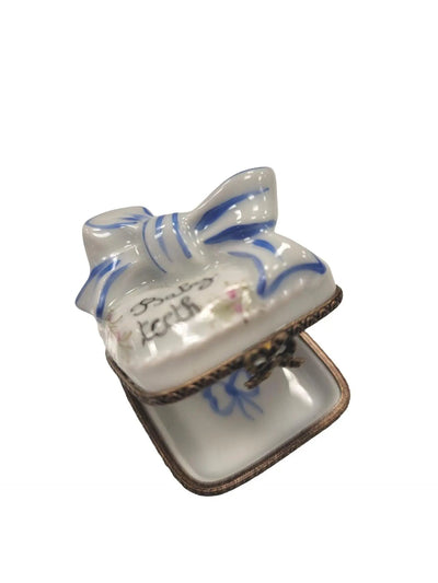 Baby Teeth Keepsake Limoges Box Porcelain Limoges Baby French Trinket Box