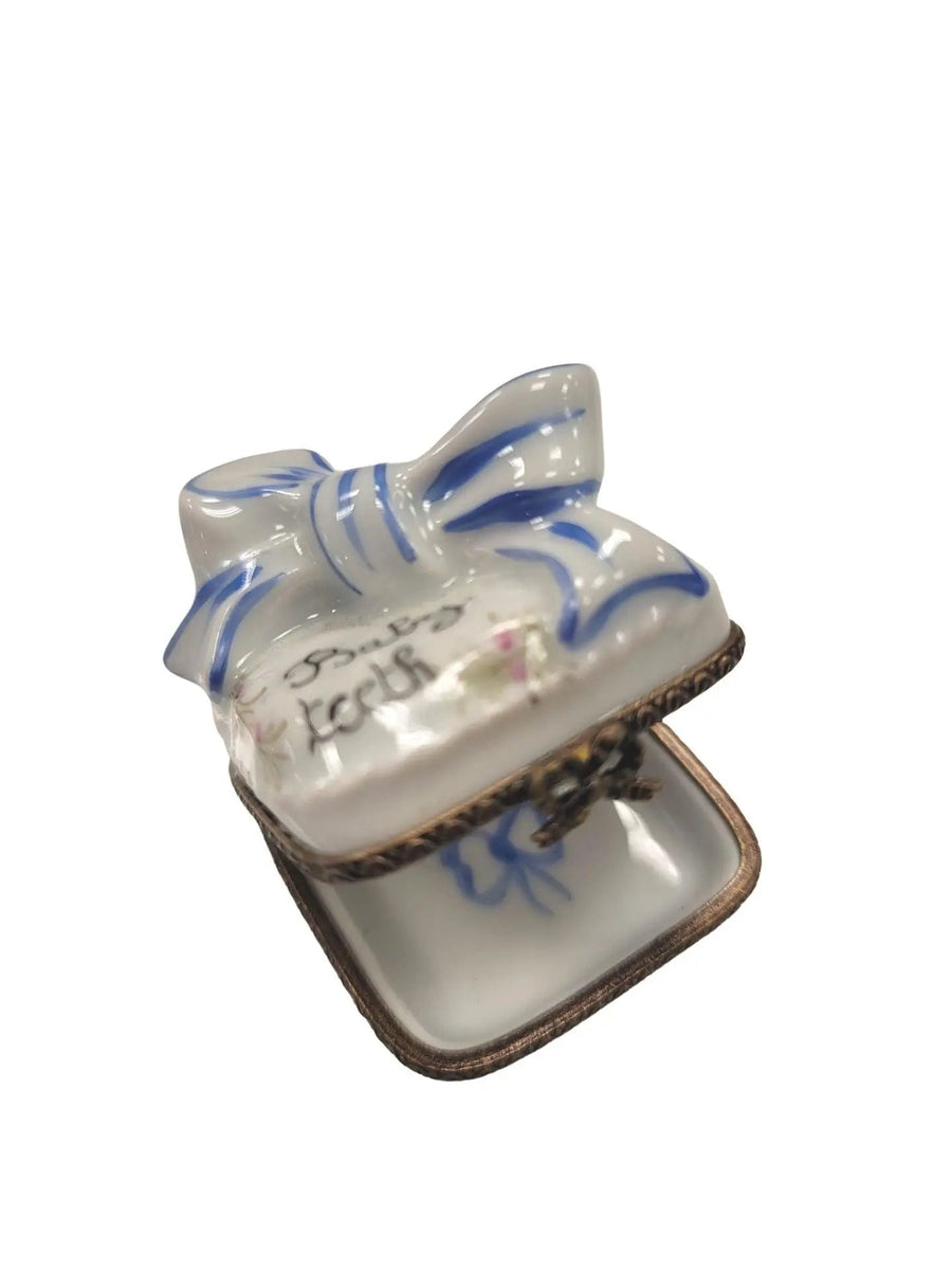 Baby Teeth Keepsake Limoges Box Porcelain Limoges Baby French Trinket Box